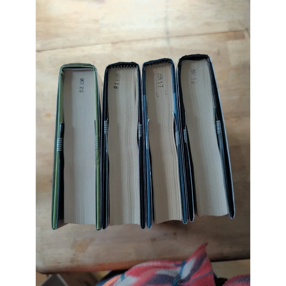 Complete Fall of Shannara ( 4 Book Set ) Terry Brooks Library copy 1st Edition‎